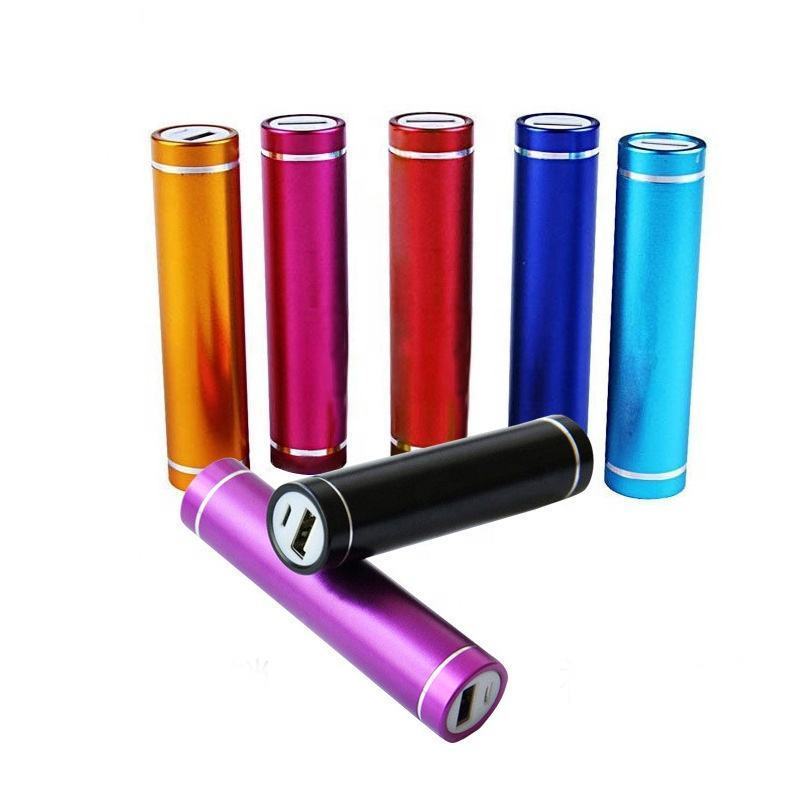 Custom Power Bank Case Without Battery Aluminium Anodizing Colorful 18650 USB Power Bank Battery Charger Box Case