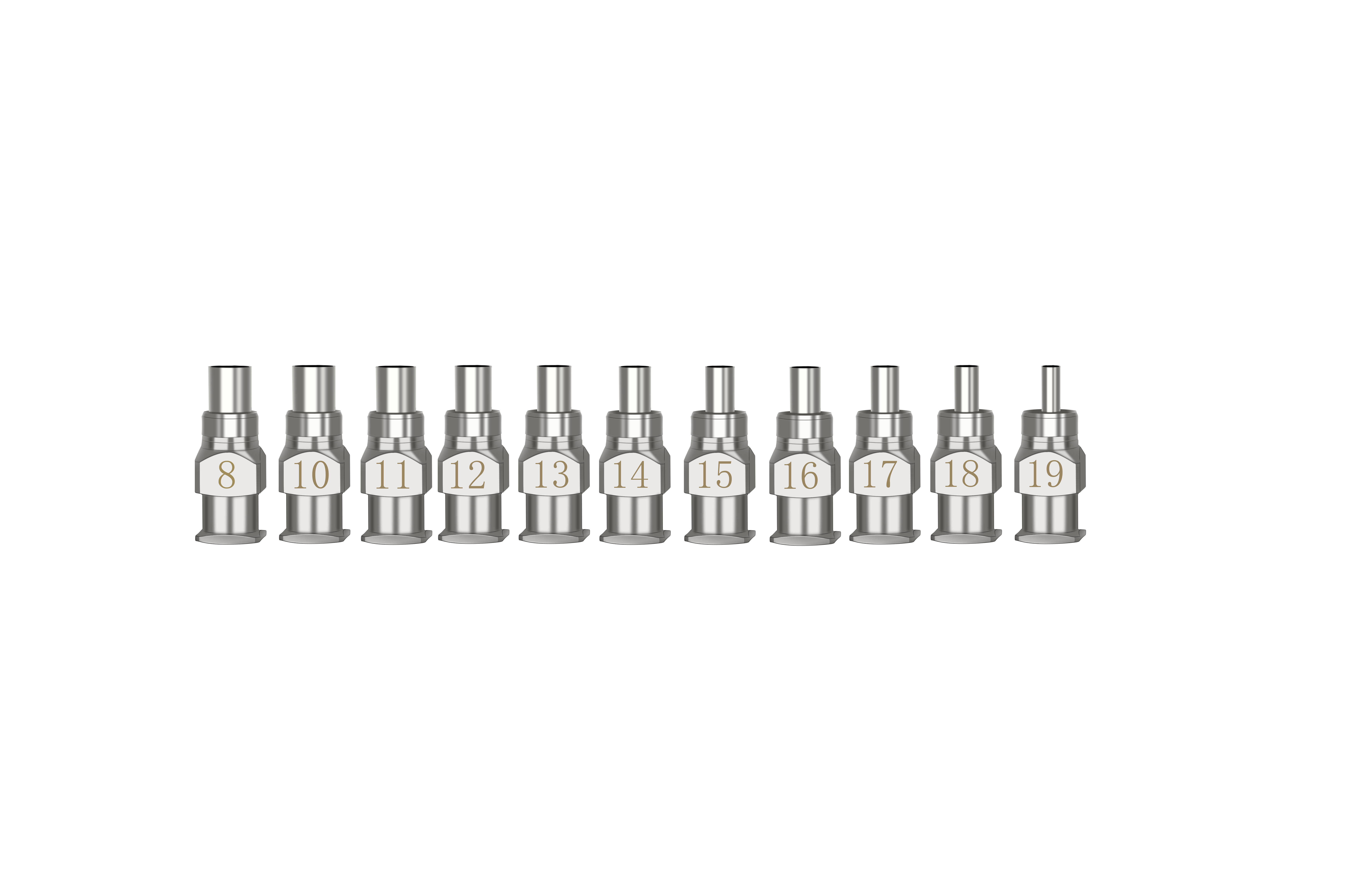 Wholesale Precision 3mm Single-Piece Split Stainless Steel Nozzle Metal Glue Dispensing Syringe Needle Tip