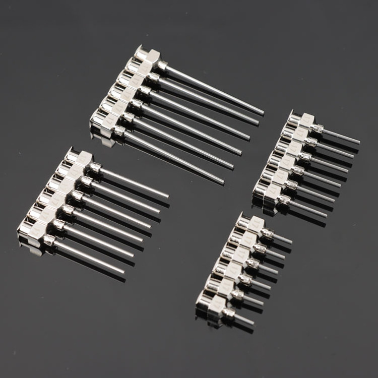 Industrial 1 Inch Single-tube Stainless Steel Needle Metal Glue Dispensing Syringe Needle Tip