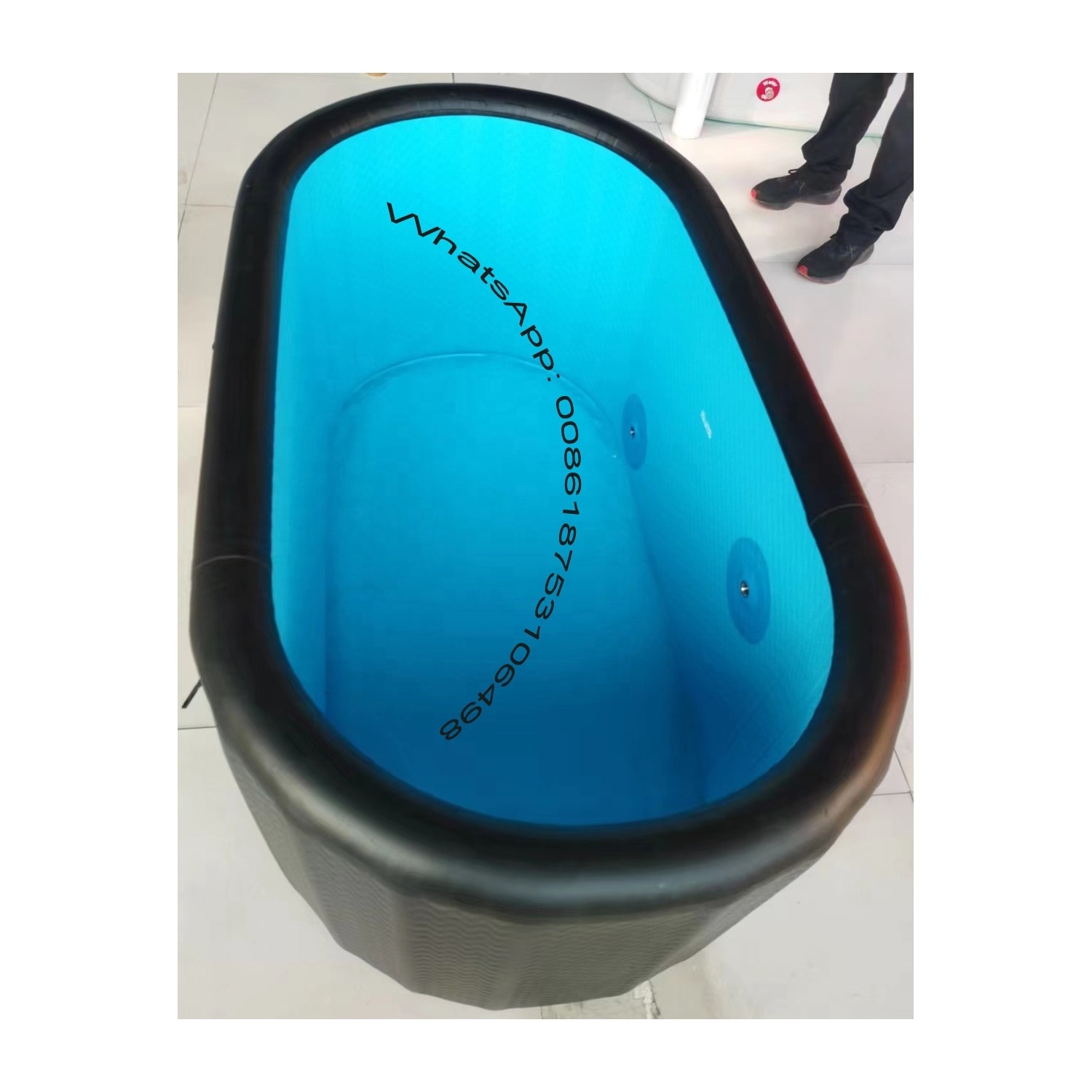 Portable Inflatable Water Barrel Ice Bath Sports & Entertainment Product for Water Sports and Relaxation