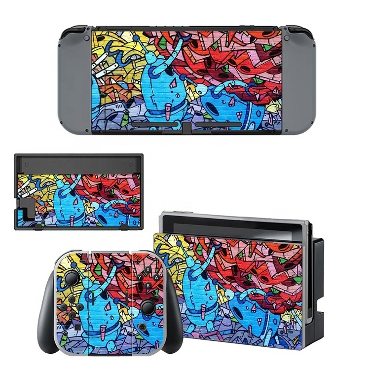 Controller Console Sticker Skins Decal For Nintendo Switch Cover