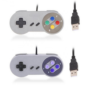 Game Classic Mini Console Gamepad USB Connector For Super Nintendo SNES Controller