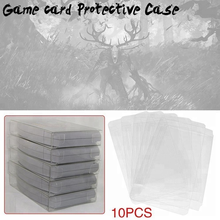 Protector Video Game Display Playing Cards Box For Nintendo 64 N64 Cartridge Case