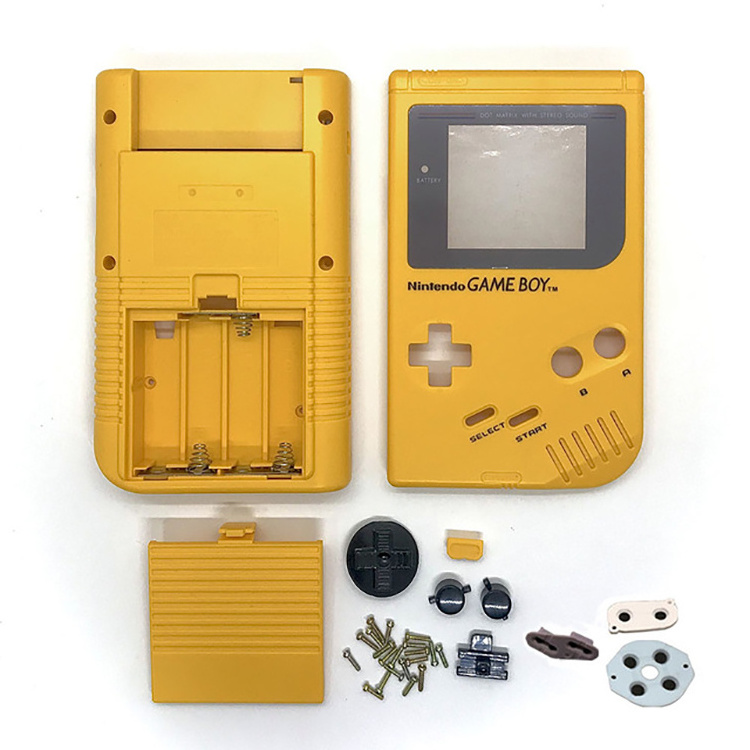 Replacement Game Case Back Cover Clear Classic Housing Shell For Nintendo Gameboy DMG Game Boy GB Console