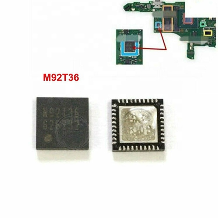 For Nintendo Switch M92T36 NS Motherboard Charge Power Control Console IC Chip Original