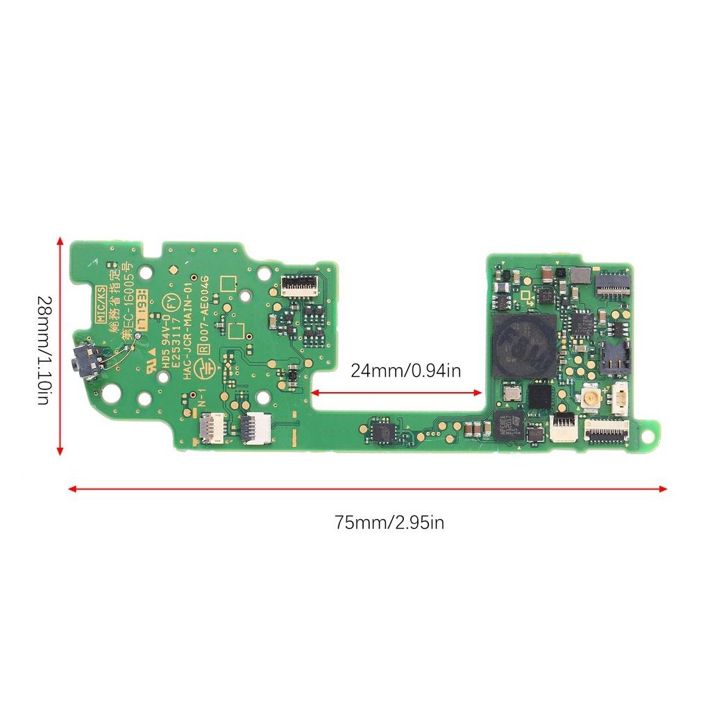 Original Replacement Repair Kits Left Right Controller Motherboard Main Board for Joy Con Nintendo switch Oled