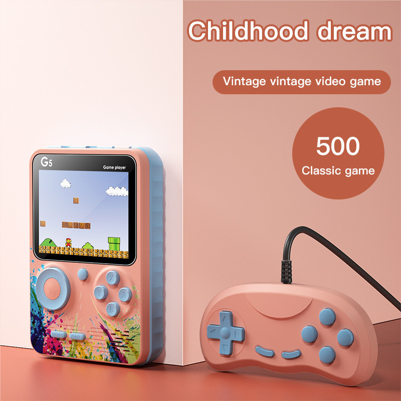 G5 3.0 Inch Rechargeable Video Game Box Handheld Retro Game Console handheld game player TV Classic gamepad