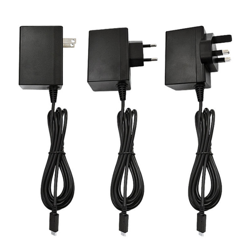 USB Type C Cable Travel Home Power Supply Wall Charger AC Adapter for Nintendo Switch OLED