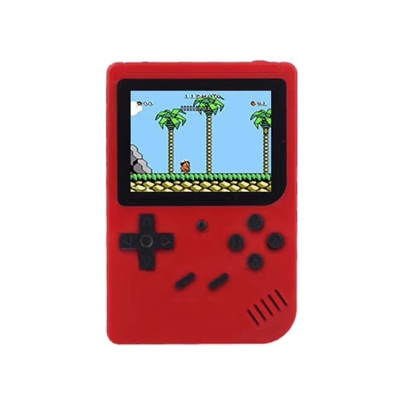 SUP portable retro classic mini game console 400 in 1 handheld game machine two player game box