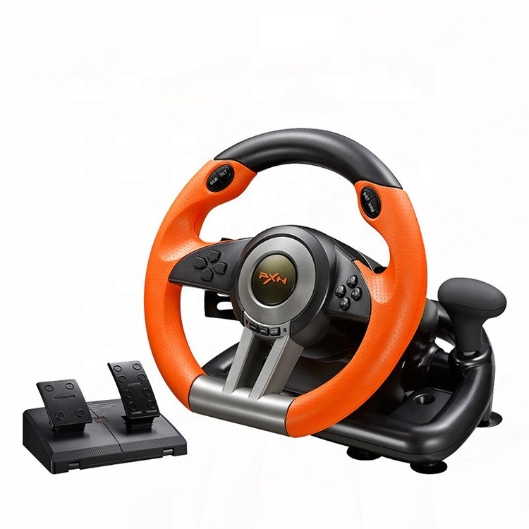 Racing Game Pad Steering Wheel Vibration Joysticks For PC PS3 PS4 Xbox One