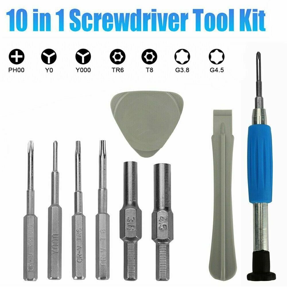 For Nintendo Switch Lite Oled SNES N64 NES Wii Tri wing Screwdriver Set Repair Tool Kit 10 in 1