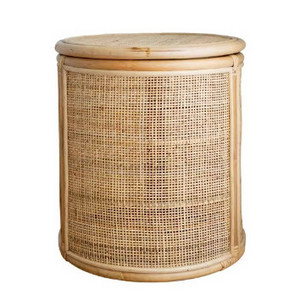 Rattan Large Laundry Basket Clothes Organizer Kids Toys Sundries Storage Baskets Laundry Hamper With Lid 2024