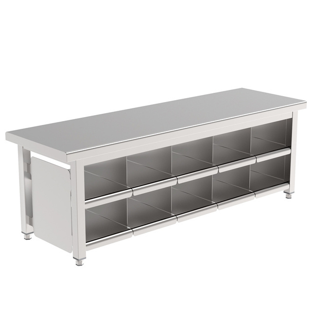 Stainless steel changing bench / cross over bench for clean room