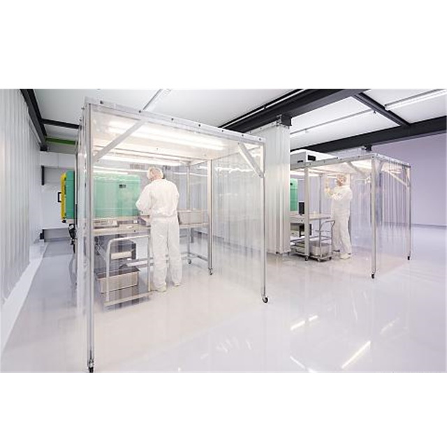 Mini Portable Clean Room Dust Free Modular Soft Wall Curtain Wall Clean Booth