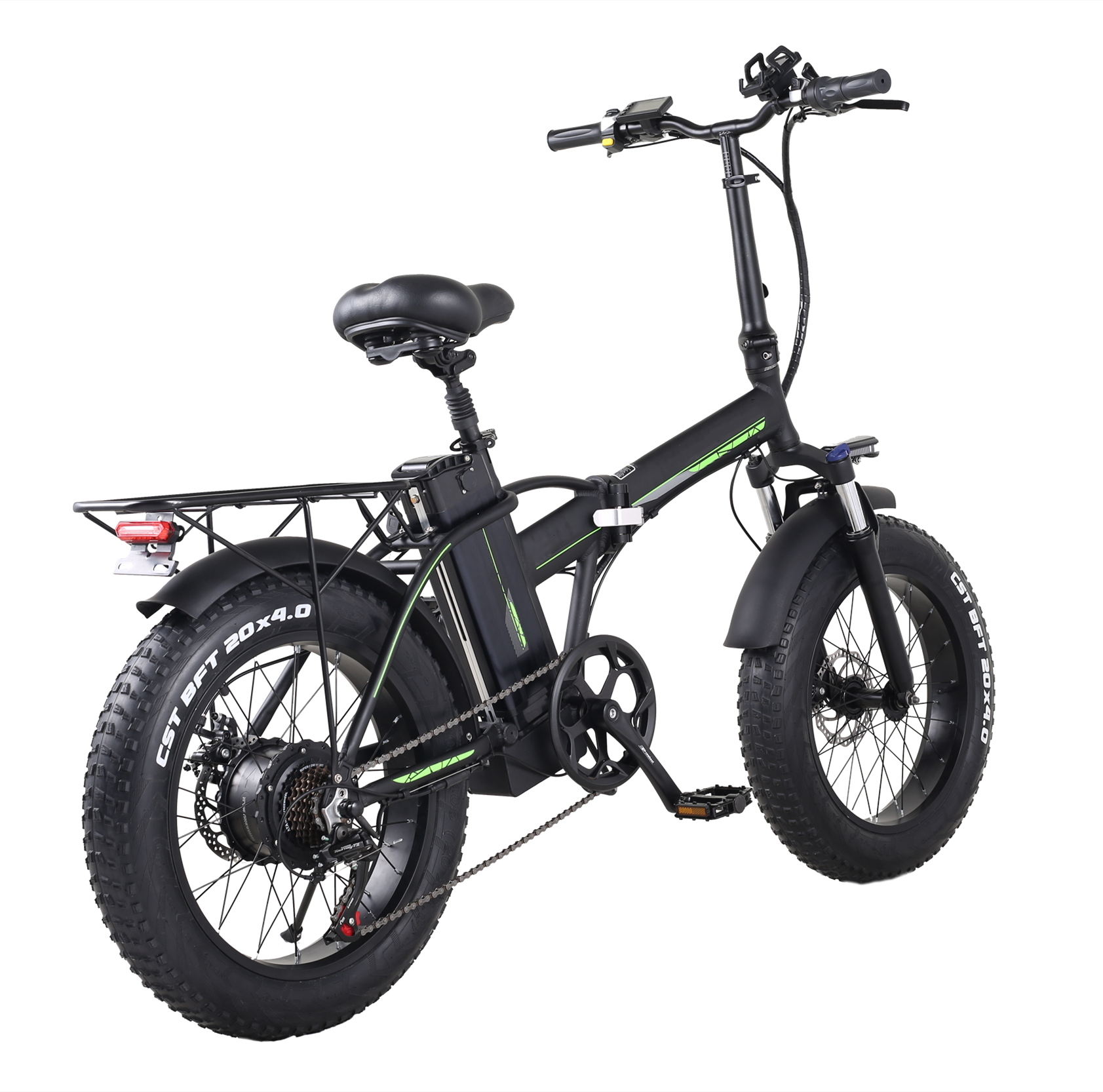 48V 500W Fat Bike Electric 20 Inch Foldable Electric Snow Bike With 48V 15Ah Lithium Battery Drop Shipping