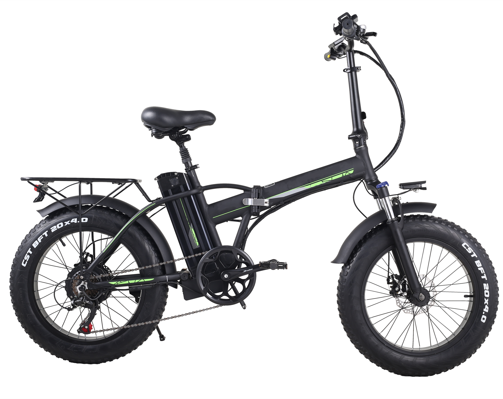 48V 500W Fat Bike Electric 20 Inch Foldable Electric Snow Bike With 48V 15Ah Lithium Battery Drop Shipping