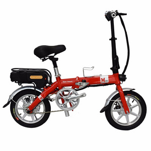 14" 48V 350W Cheap Pocket Electric Bike Mini Children Easy Rider Electric Pocket Bike