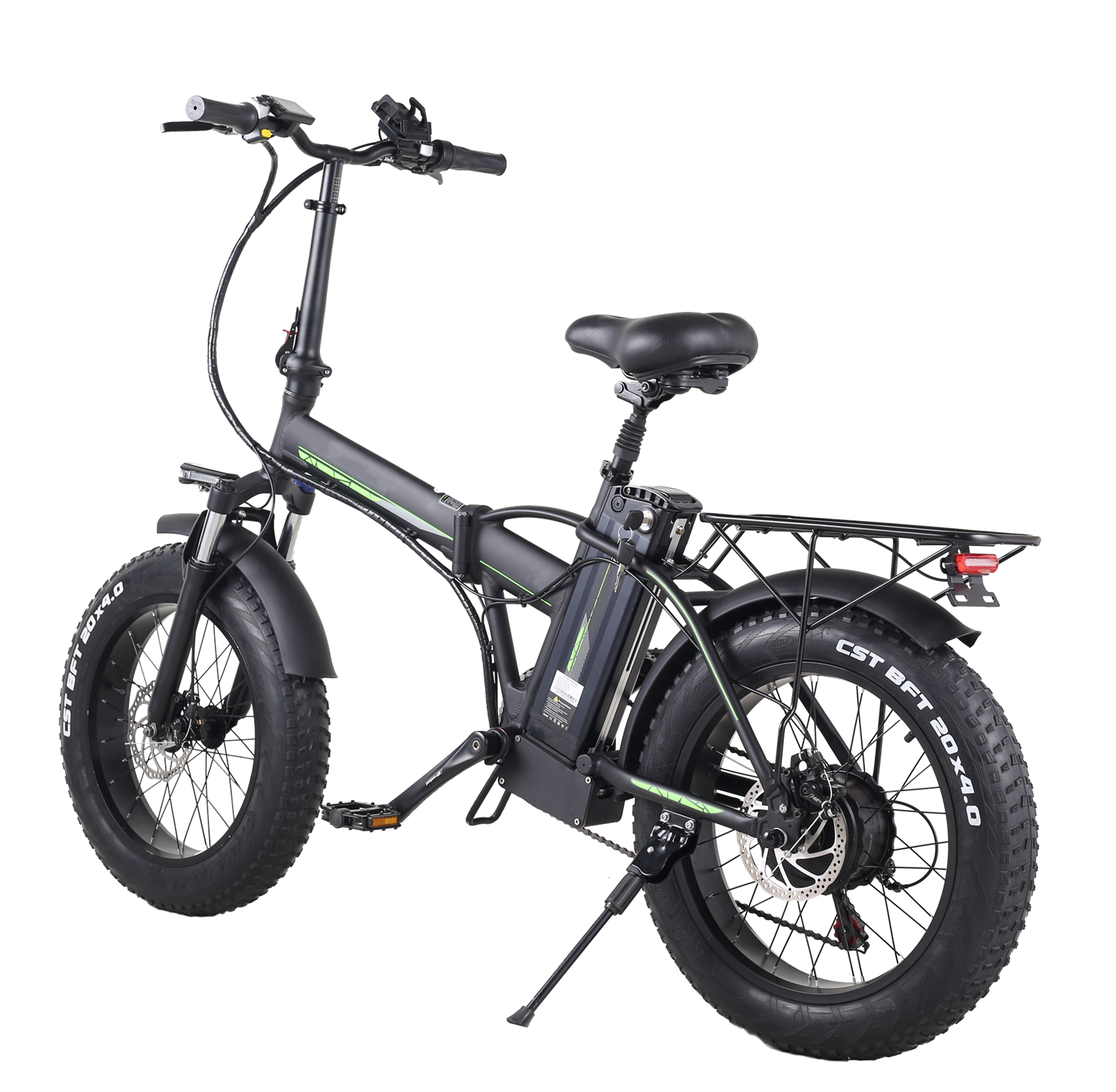 48V 500W Fat Bike Electric 20 Inch Foldable Electric Snow Bike With 48V 15Ah Lithium Battery Drop Shipping