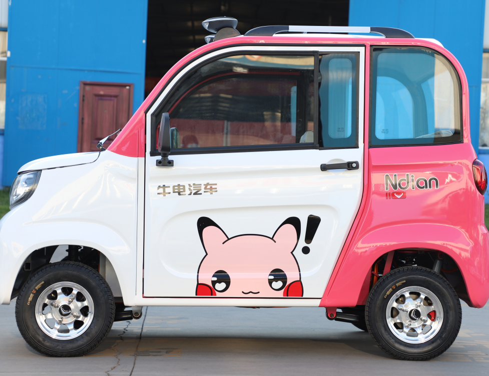 Cheap Price 2 Doors 4 Seats Small Electric Car Mini China Car with Lead Acid battery