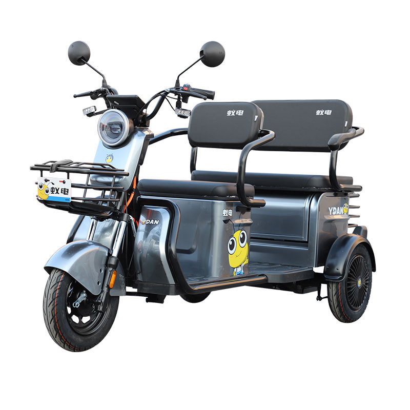 2023 China Hot Sales	electric tricycles taxi moto 3 wheels with lead acid battery for adults