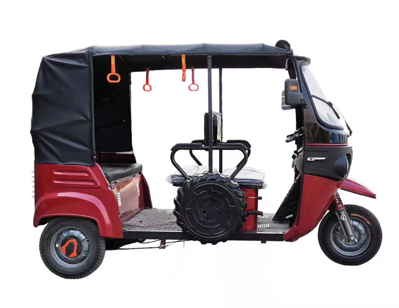 Asia heavy loading electric tricycle 800W heavy loader e rickshaw tuk tuk for sale