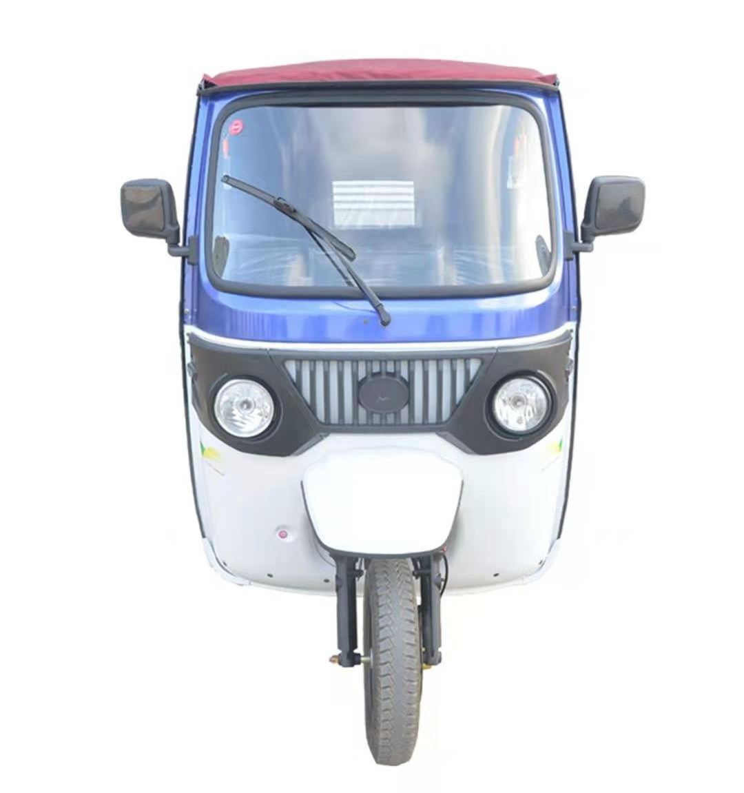 Asia heavy loading electric tricycle 800W heavy loader e rickshaw tuk tuk for sale