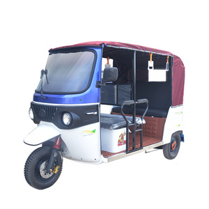 3 wheel electric taxi / closed cabin passenger tricycles bajaj auto taxi tricycle