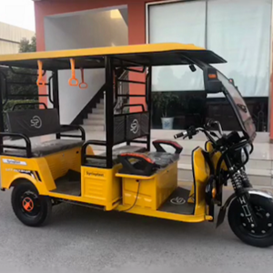 6 adult passenger with passenger seat philippine bajaj style tuk tuk three wheel 1000w electric taxi tricycle with roof