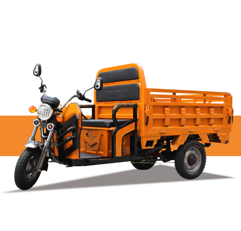 Electric Vehicle Factory 60V1000W Motor High Power Electric Cargo Tuk Tuk Tricycle