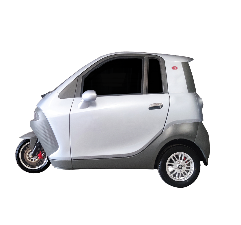 Mini 3 Wheel Passenger Covered Closed Auto Enclosed Trike Van Electric Tricycle Cabin Scooter