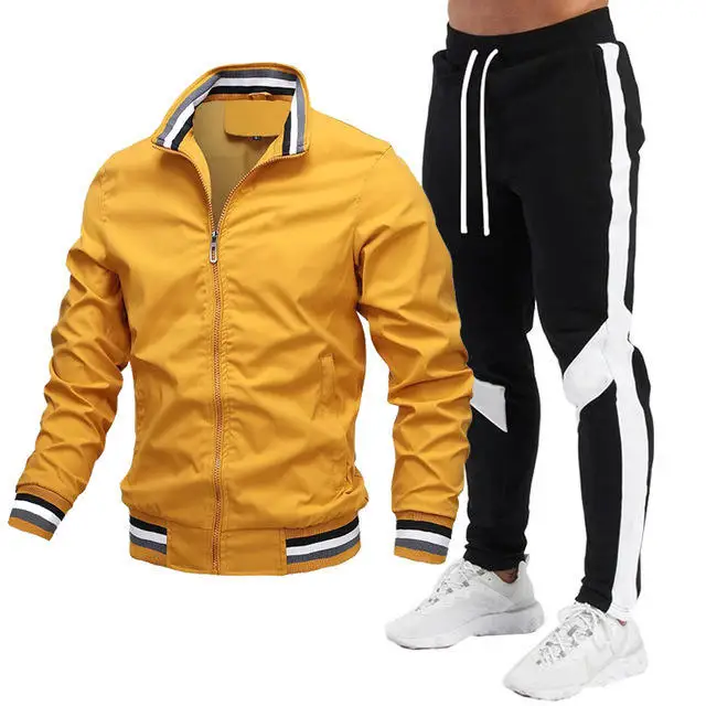 Custom made Plain Fleece Tracksuits Men Slim Fit Tracksuit for Man Summer Sportswear Customized Adults New Design Track Suit