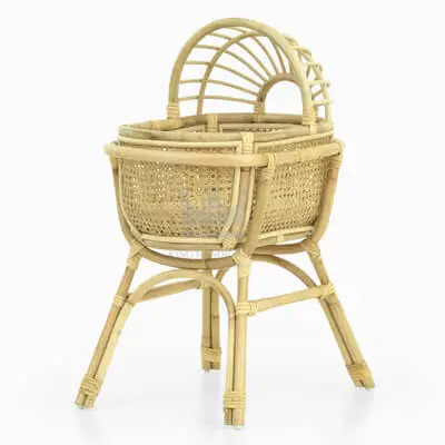 SUNRISE DOLL BASSINET  FOR BABY TOY VIETNAM HANDICRAFT FACTORY CHEAP PRICE