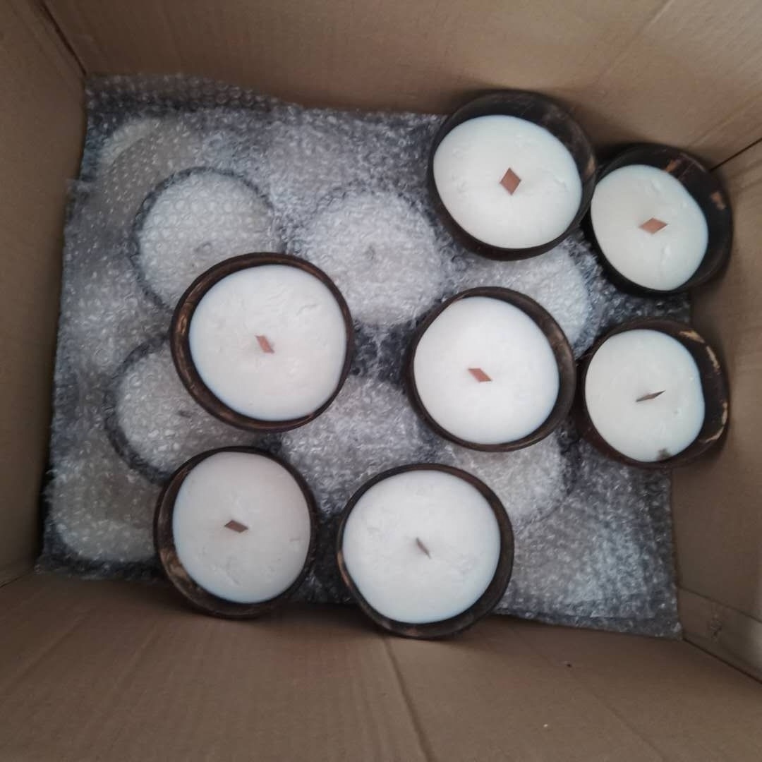 Coconut wax candle wholesale from manufacturer with cheap price trending 2022