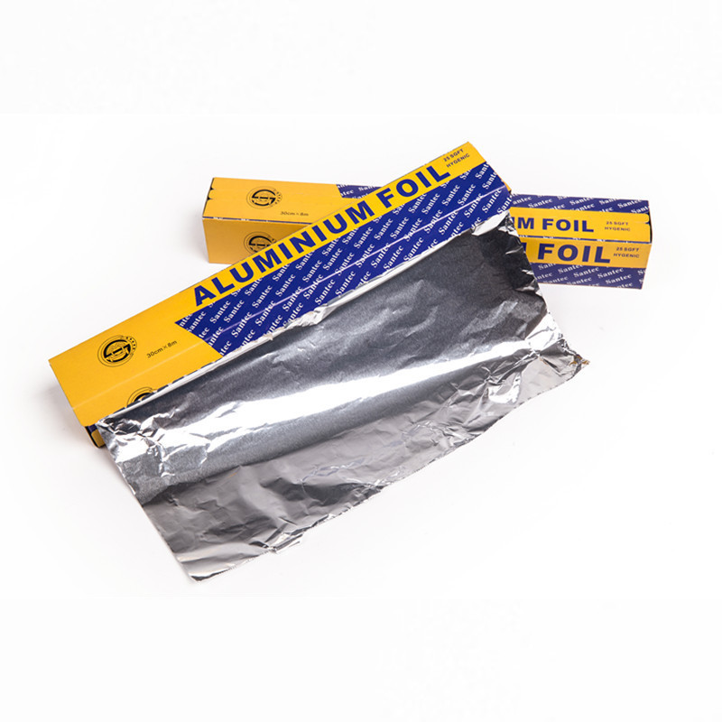 Kitchen Use Food Packaging Cooking Frozen Barbecue Aluminium Foil 8011 Household Packing Baking Aluminium Foil Roll