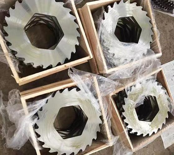 Factory Price Double Shaft Recycling Wood Shredder Cutting Blades and Knives For Waste Furniture Recycling Machine