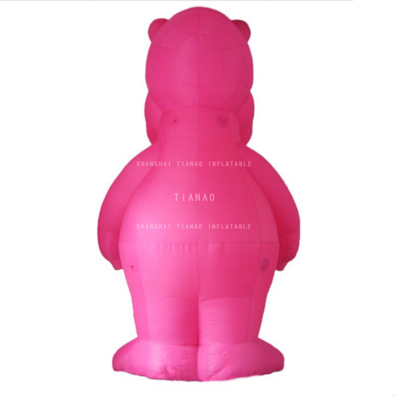 Inflatable Hippo Cartoon Inflatable Mascot Model Inflatable Animal Cartoon for Decoration or Advertising