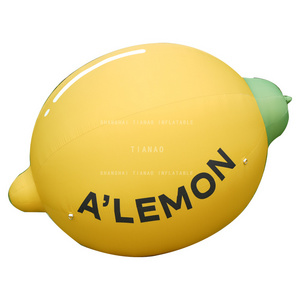 Hot Sale Inflatable Fruit Model Decoration Inflatable Lemon Model Giant Inflatable Lemon For Advertising