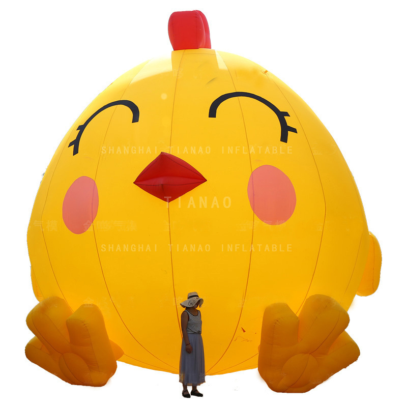 Inflatable Chicken Inflatable Chicken Mascot Inflatable chubby chicken for Decoration or Advertising