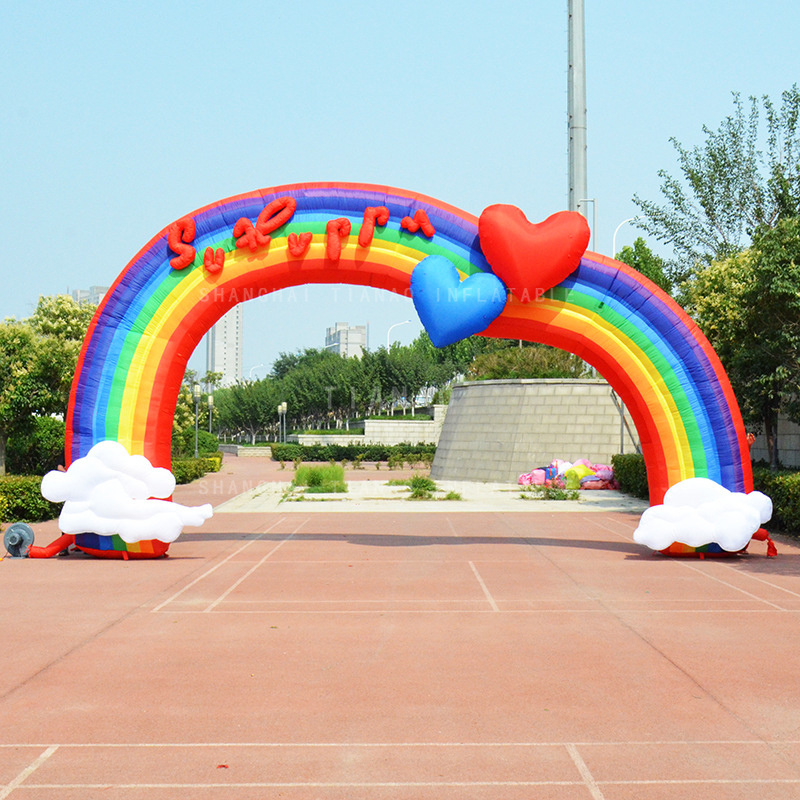 Hot sale Inflatable Rainbow Arch Inflatable Arch For Events