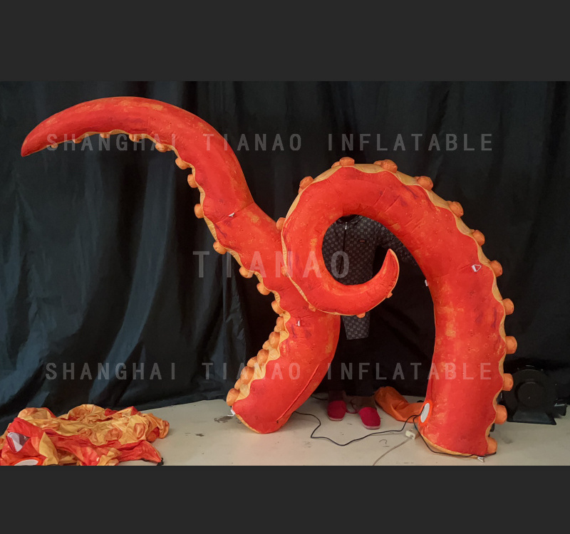 Inflatable octopus tentacles Inflatable octopus model Inflatable tentacles Model for Building Decoration