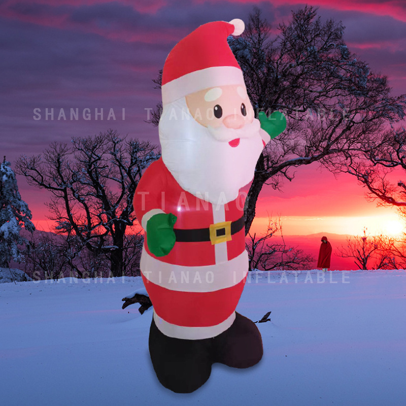 Christmas Advertising Giant Inflatable Santa Claus Inflatable Santa Claus Model Inflatable Christmas Santa Claus