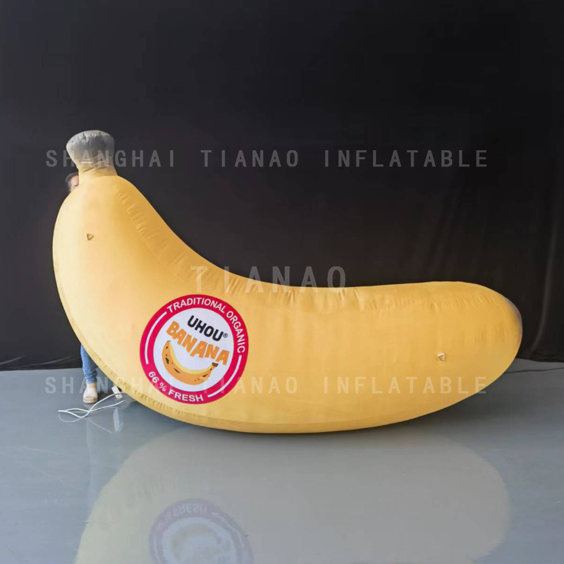 Hot Sale Inflatable Fruit Model Decoration Inflatable Banana Model Giant Inflatable Banana For Advertising