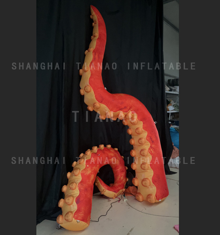 Inflatable octopus tentacles Inflatable octopus model Inflatable tentacles Model for Building Decoration