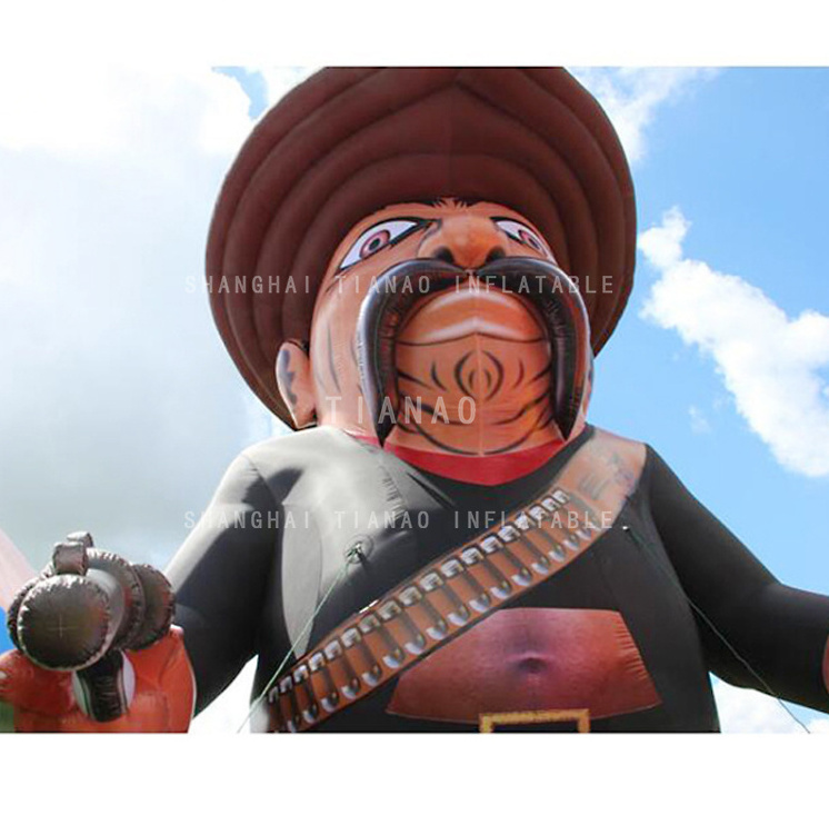 Giant Inflatable cartoon character inflatable cowboy inflatable captain pirate model for events for decoration for advertising