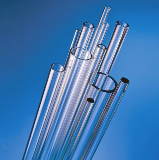 Customized High Temperature Sizes Borosilicate Glass Tube Large Diameter Borosilicate Glass Tube