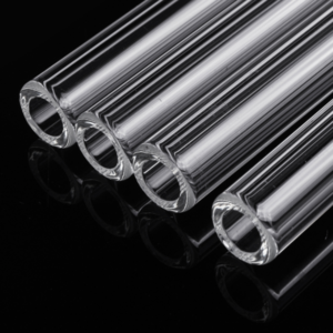 Wholesale hot sale customized sizes high temperature glass tube pipes