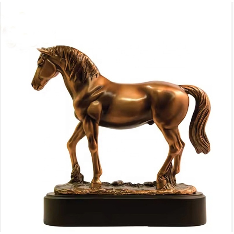 Customized high quality jumping Horse statue Sculpture Life Size pretty Animal Statue for outdoor