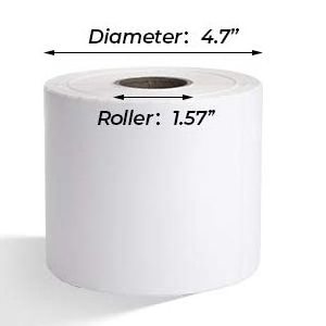 Free Sample hot sell A6 100x150 Thermal Sticker Paper Adhesive Label for Thermal Printer Waybill