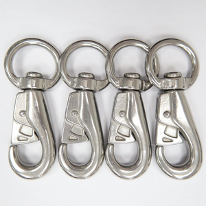 Whole Sale Corrosion Resistance Stainless Steel Swivel Snap Hook Carabiner