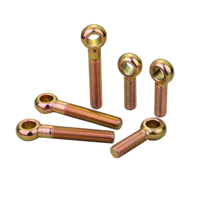 Fasteners galvanized carbon steel m8 swing eye bolts